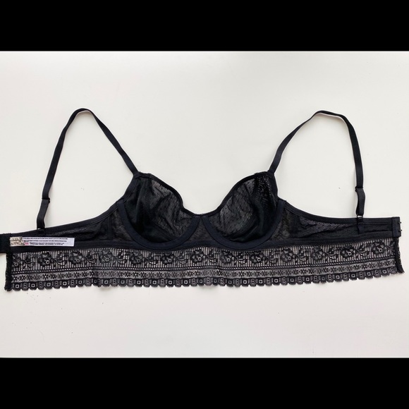 4/$20 Free People Intimately lace bralette unpadded 34A - Picture 3 of 8